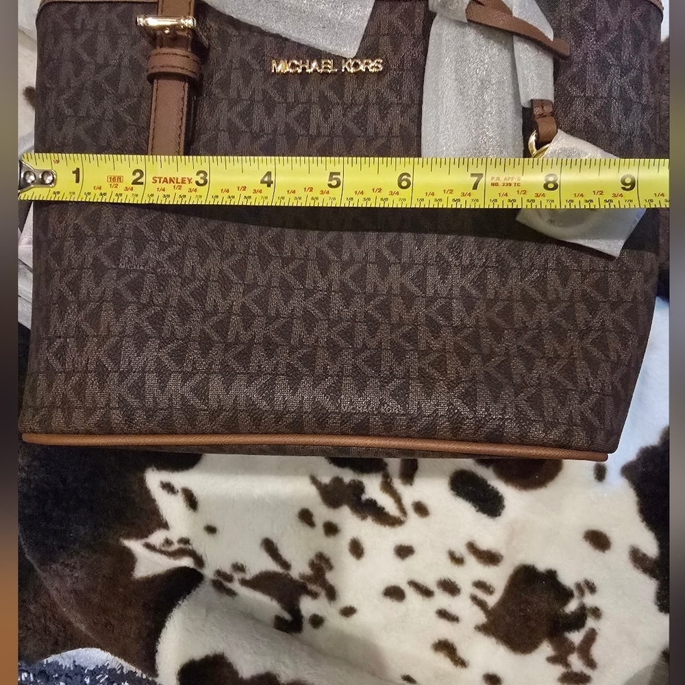 Michael Kors Brown Signature Tote Bag - Picture 5 of 5